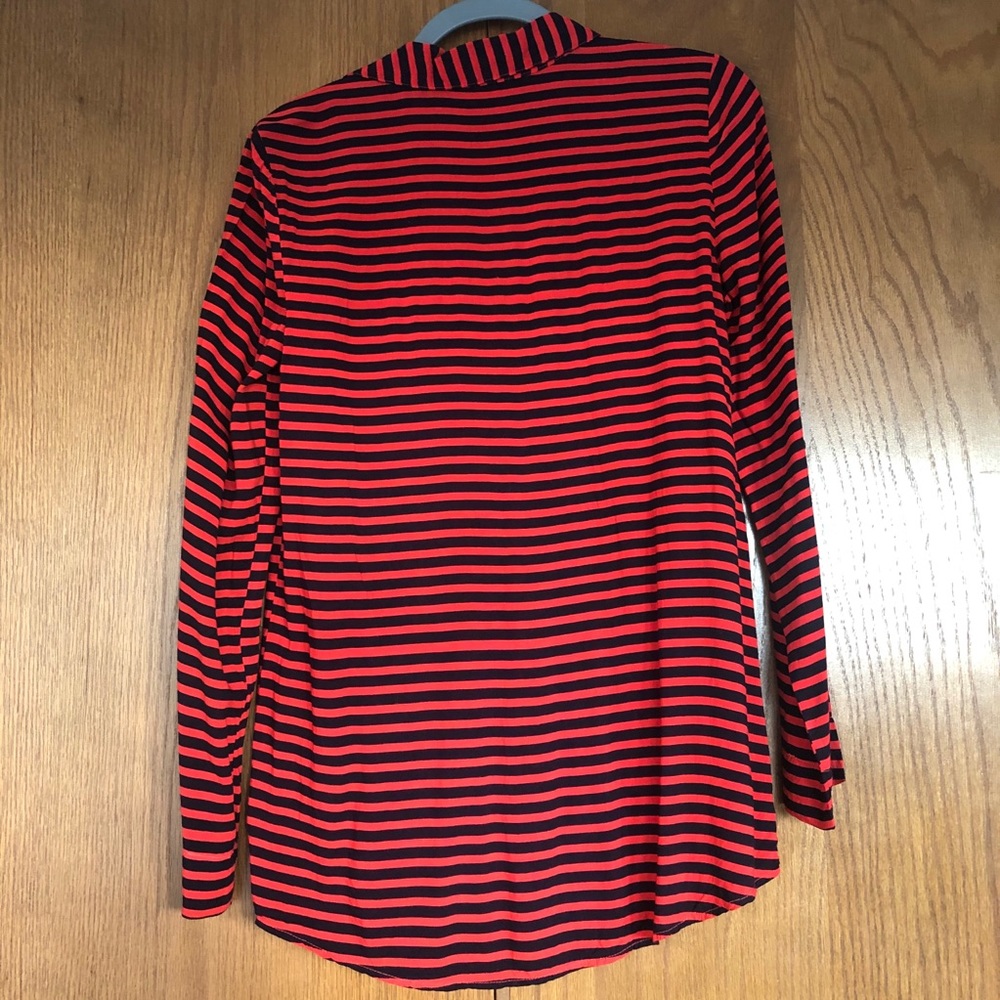 Striped‎ Cotton Button up - Picture 2 of 5
